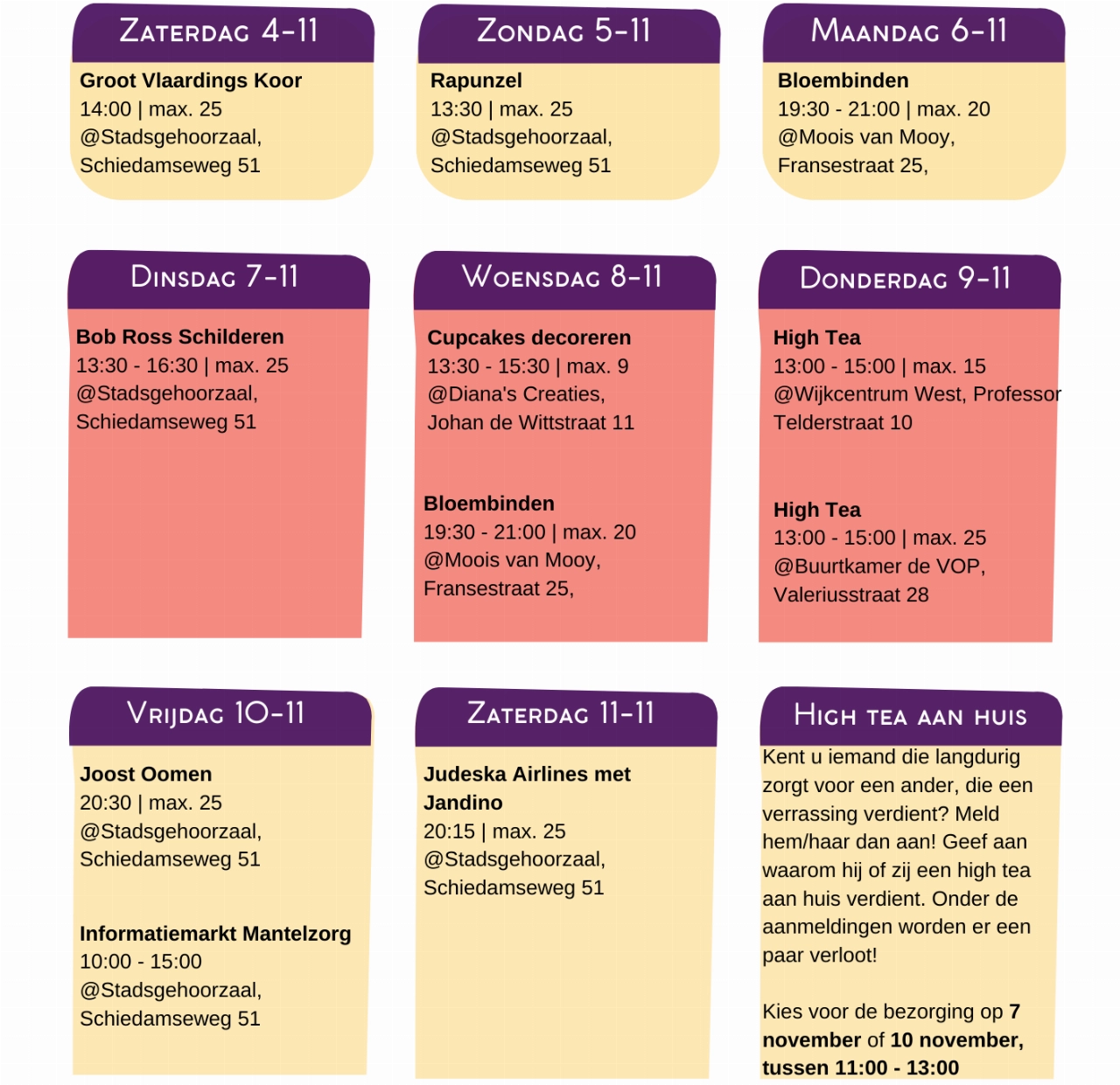 De week van de mantelzorg!